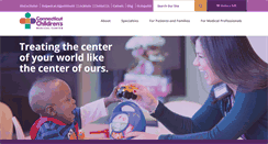 Desktop Screenshot of connecticutchildrens.org